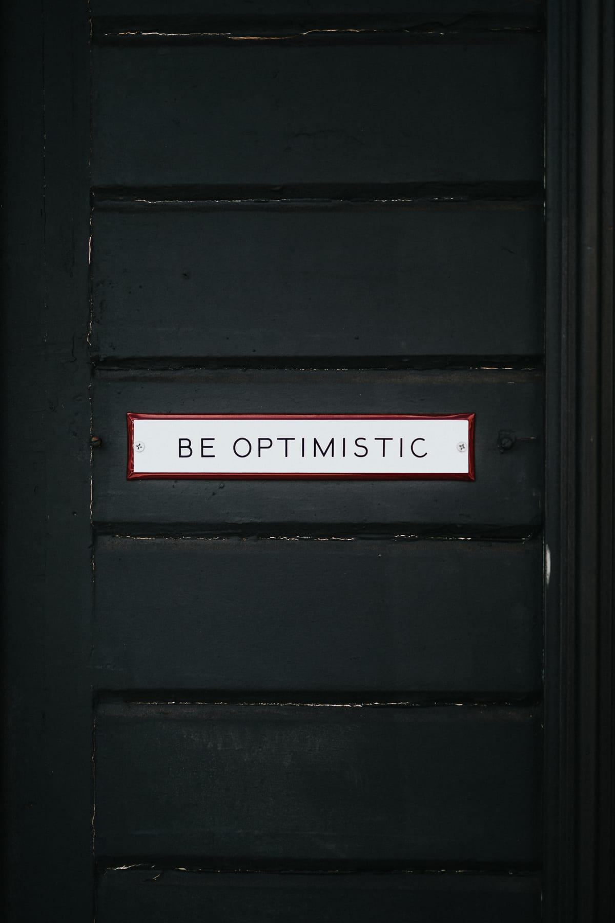 The Power of Optimism