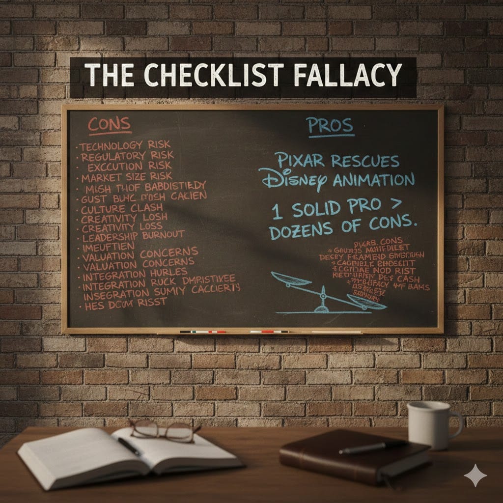 The Checklist Fallacy